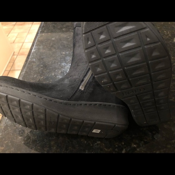 New Born black boots size 6 - Picture 3 of 4